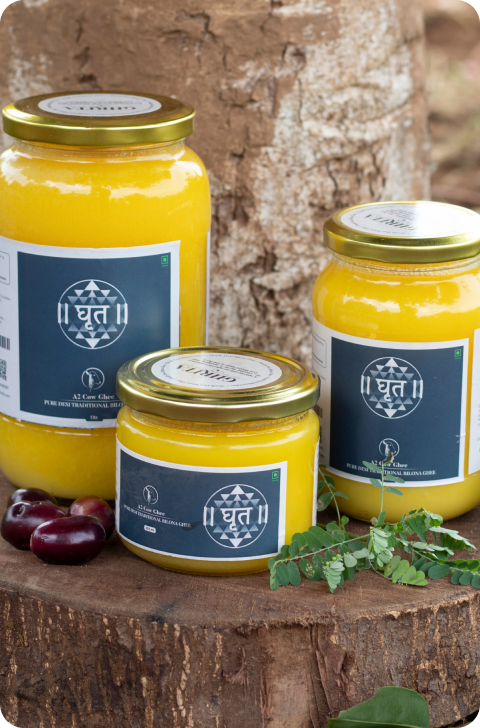Desi A2 Cow's Curd Ghee
