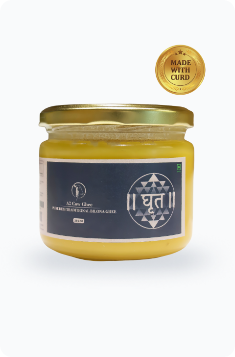 Desi A2 Cow's Curd Ghee