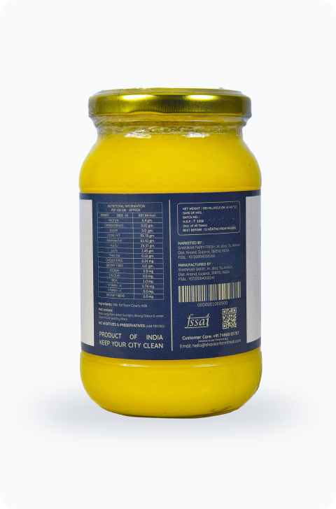Desi A2 Cow's Malai Ghee