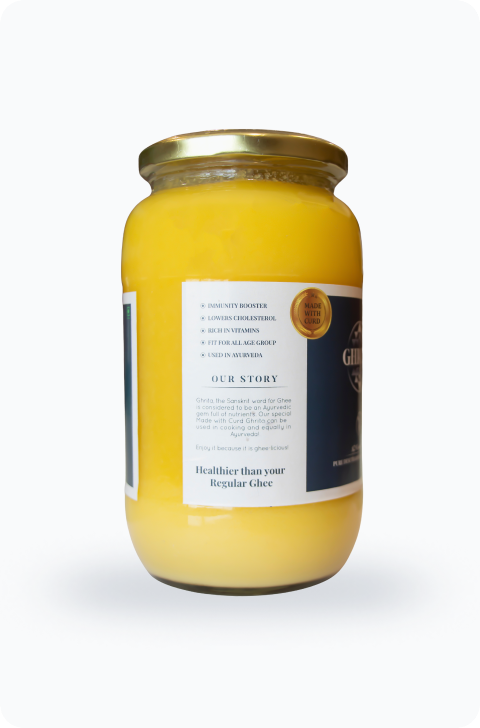Desi A2 Cow's Curd Ghee