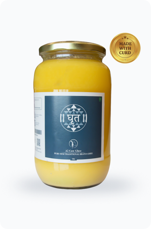 Desi A2 Cow's Curd Ghee